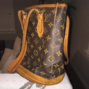 Louis Vuitton bucket bag